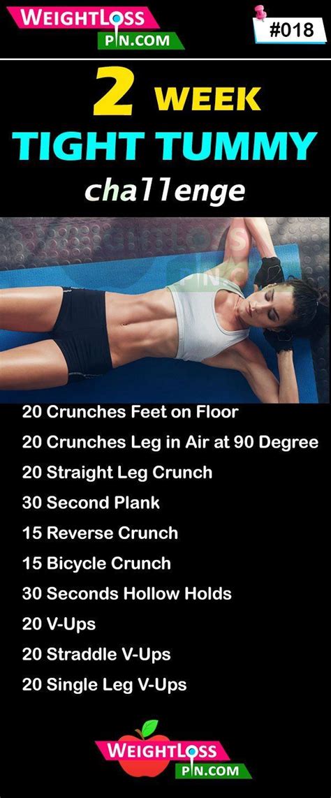 Get Flat Tummy In 2 Weeks Try This 2 Week Flat Tummy Workouts Challenge Best A