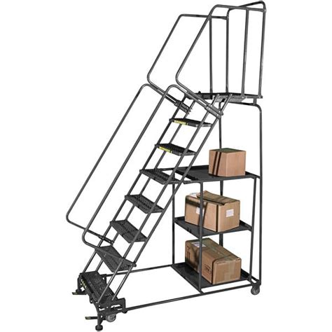 Ballymore Cl 15 35 15 Step Heavy Duty Steel Rolling Cantilever Ladder