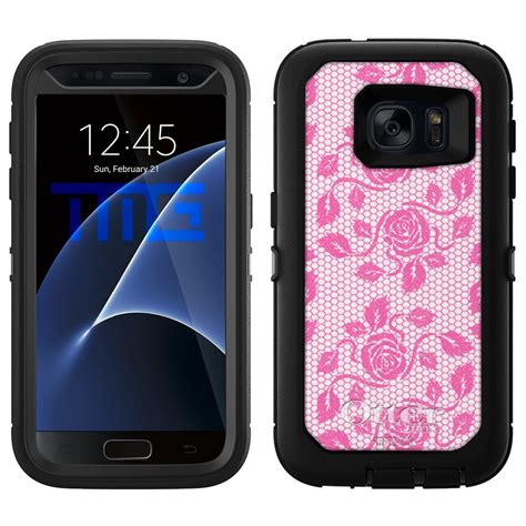Otterbox Defender Samsung Galaxy S7 Case Delicate Rose Garden Lace
