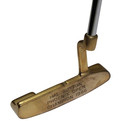 Lot Detail Hal Suttons Awarded Ping Gold Plated Pal Putter For 1986
