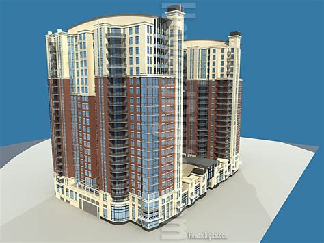 Condominium Architectural Model Howard Architectural Models