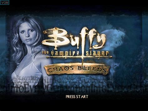 Buffy The Vampire Slayer Chaos Bleeds For Microsoft Xbox The Video Games Museum