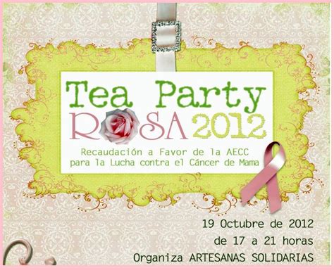 Kukaditas Tea Party Rosaartesanas Unidas Contra El Cancer De Mama