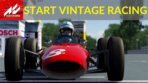 Assetto Corsa First Steps Into Vintage Sim Racing S Youtube