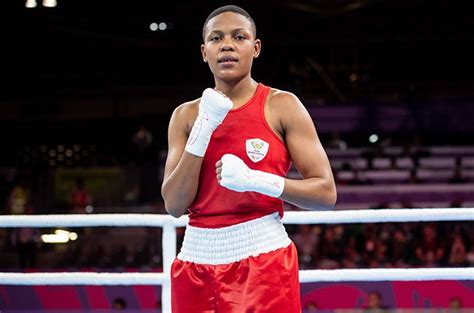 Grateful Mnguni Bags Sas First Female Boxing Commonwealth Medal It
