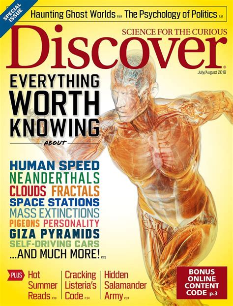 Discover Back Issue July August 2018 Digital In 2021 Discover