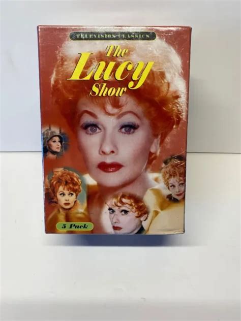 The Lucy Show Starring Lucille Ball Vhs Television Classics 5 Pack
