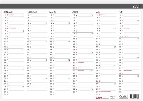 Arskalender För Utskrift Norsk Kalender 2020 Med Ukenr Norsk 2020