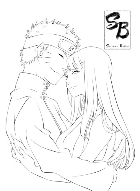 Naruto And Hinata Drawing Amazing Drawing Skill