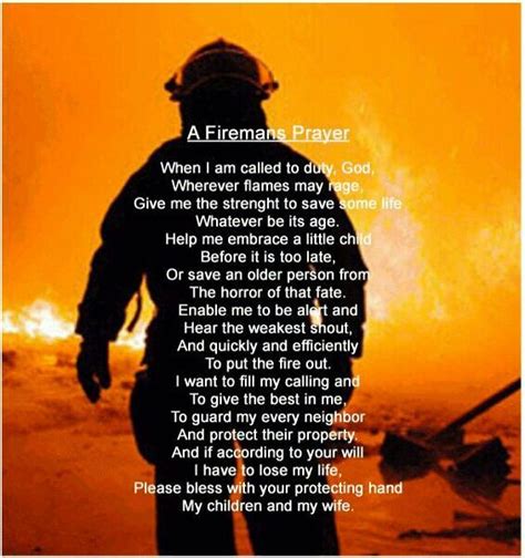 Firemans Prayer Firefighter Quotes Firemen Quotes Firemans Prayer