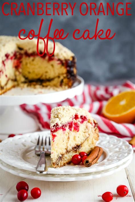 Dried cherries are reconstituted with almond extract to give this cake recipe a delightful flavor that goes great with coffee. Cranberry Orange Coffee Cake | Recipe | Coffee cake, Orange coffee cake, Holiday cakes