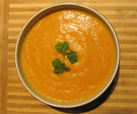 Curry Cream Of Carrot Soup