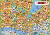 Mapa Turistico Hamburgo - Mapa Europa