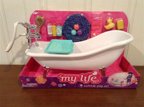 My Life As Bathtub Play Set 12 Pieces For 18 Dolls 5 For Sale Online