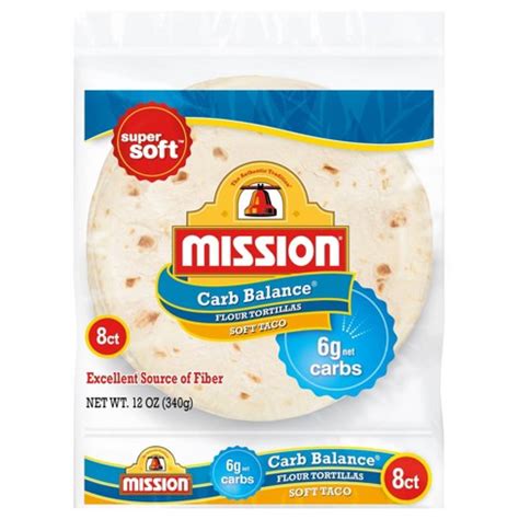 To return card, package must be unopened. Mission Carb Balance Soft Taco Flour Tortillas - 8ct : Target