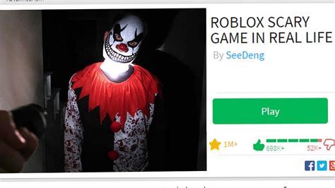 Playing A Roblox Scary Game In Real Life Youtube