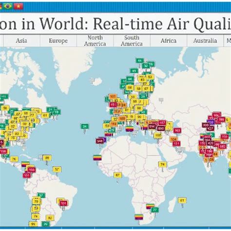 Air Pollution In World Real Time Air Quality Index Visual Map Download Scientific Diagram