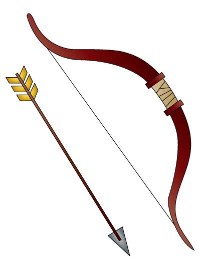 Archery Bow And Arrow Drawing Easy Lusomentepalavras