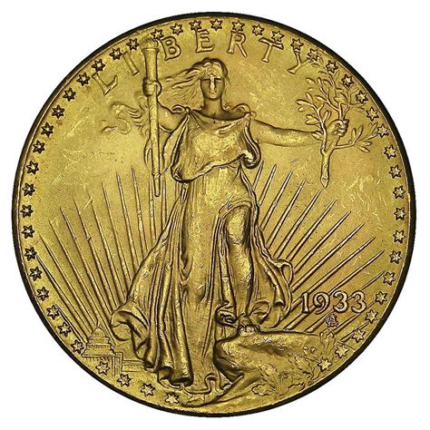 1933 Double Eagle Gold Coin Photograph By Thomas Pollart