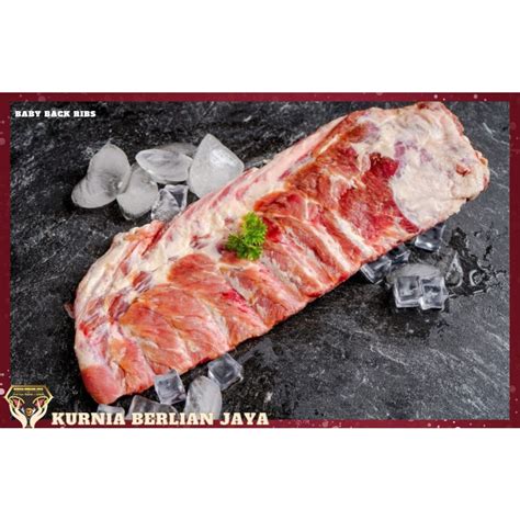 Jual Baby Back Ribs Tulang Iga Babi Shopee Indonesia