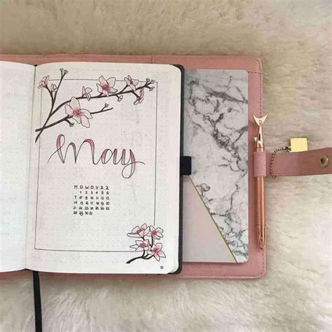 Beautiful Bullet Journal Cover Page Ideas For Every Month Of The My Xxx Hot Girl