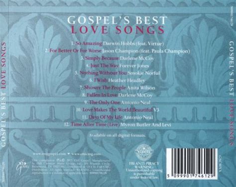 Posted on december 25, 2017april 8, 2018. Gospel's Best Love Songs: Music From the Heart - Various ...