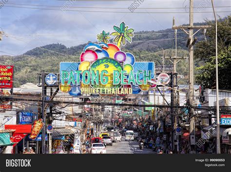 Patong Beach Welcome Sign Entrance Image And Photo Bigstock
