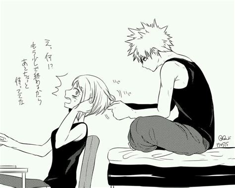 Pin By Uzumakikorra On Bakugou Katsuki X Uraraka Ochako Boku No Hero