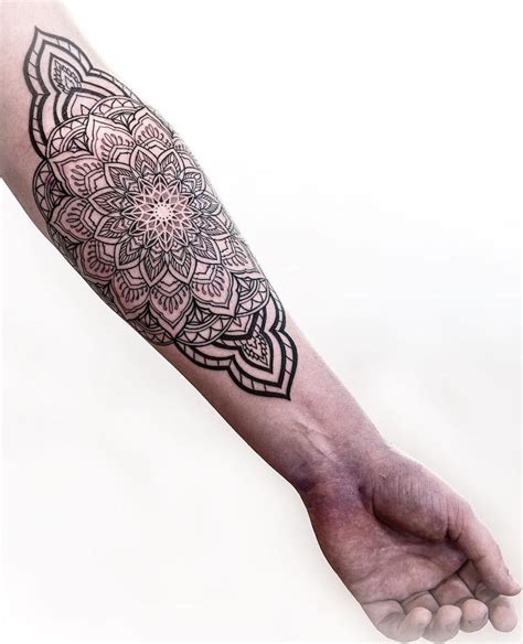 Sacred Geometric Tattoo Art Translates Natures
