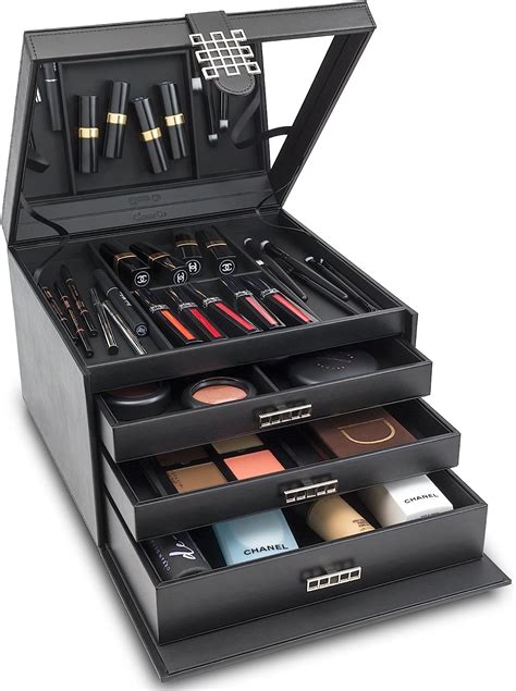 Glenor Co Makeup Organizer Extra Large Exquisite Case W Modern