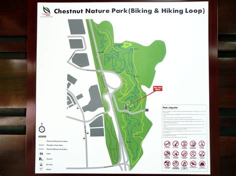 Chestnut Drive Nature Park Map
