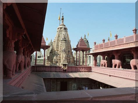 Tourist Attraction India Jaipur Jain Temple Sanganer