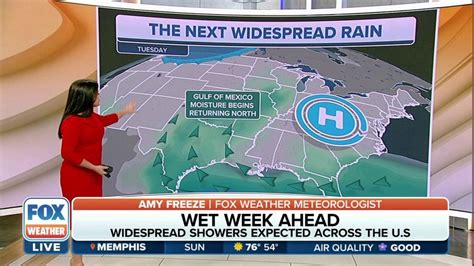 Cold Front To Bring Widespread Rain Across The Us This Week Latest