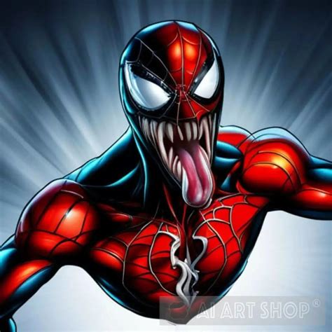 Spider Manvenom Fusion