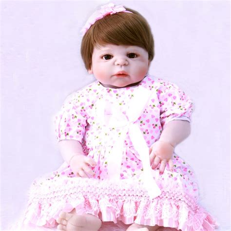 Npk Bebe Girl Reborn Babies 55cm Realistic Reborn Dolls De Silicone