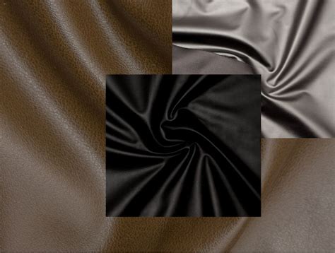Black Leather Fabric Swatch Ubicaciondepersonascdmxgobmx
