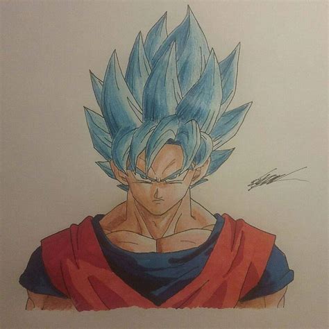 Goku SSJ Drawing