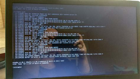 What Does This Busybox Initramfs Error Message Mean Ask Ubuntu
