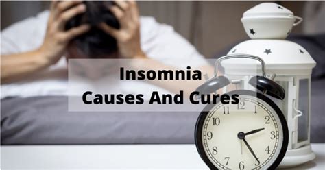 Insomnia Causes And Cures Treatment Of Insomnia Mantracare