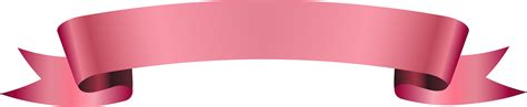 Pink Ribbon Banner Png Free Transparent Png Download Pngkey