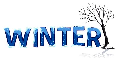 Winter Font Vector Art Icons And Graphics For Free Download