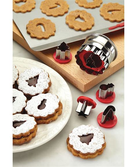 Cake Boss Linzer Cookie Cutter Set Macys