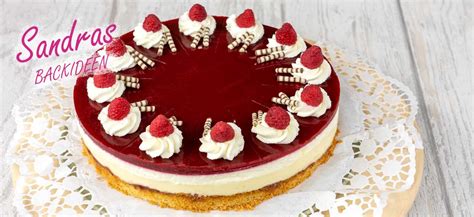Himbeer-Pudding-Sahne-Torte - Sandras Backideen