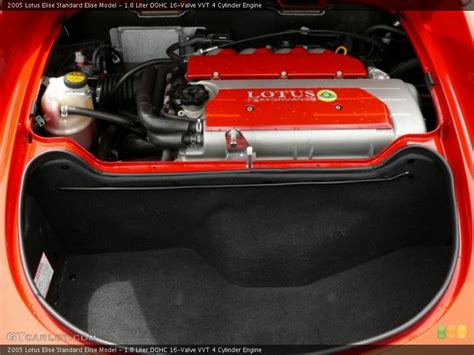 18 Liter Dohc 16 Valve Vvt 4 Cylinder Engine For The 2005 Lotus Elise