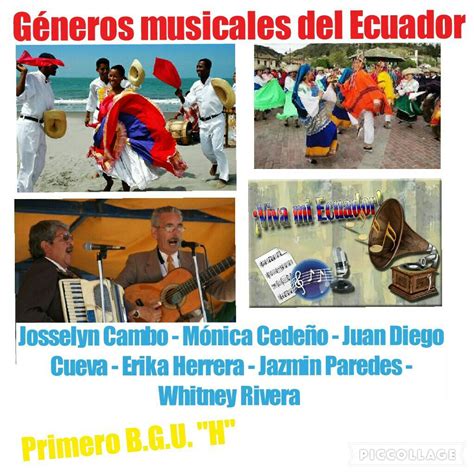 6 Géneros Musicales Del Ecuador Géneros Musicales Del Ecuador