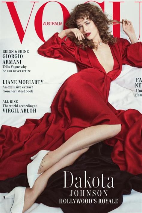 Dakota Johnson In Vogue Magazine Australia October 2018 Hawtcelebs