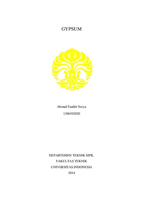 Harga plafond gypsum dan grc terbaru : (DOC) GYPSUM | Ahmad Surya - Academia.edu