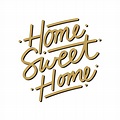 Home Sweet Home Lettering Vector 245894 Vector Art at Vecteezy
