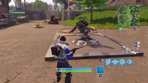 Mounted Turret Fortnite Location And How To Damage Vehicles With It