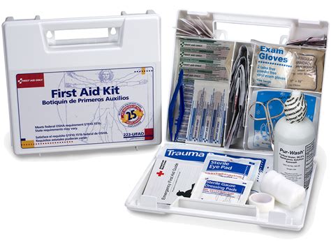 This economy first aid kit contains over 250. Bulk First Aid Kit - 25 Person | Emergency Medical Products